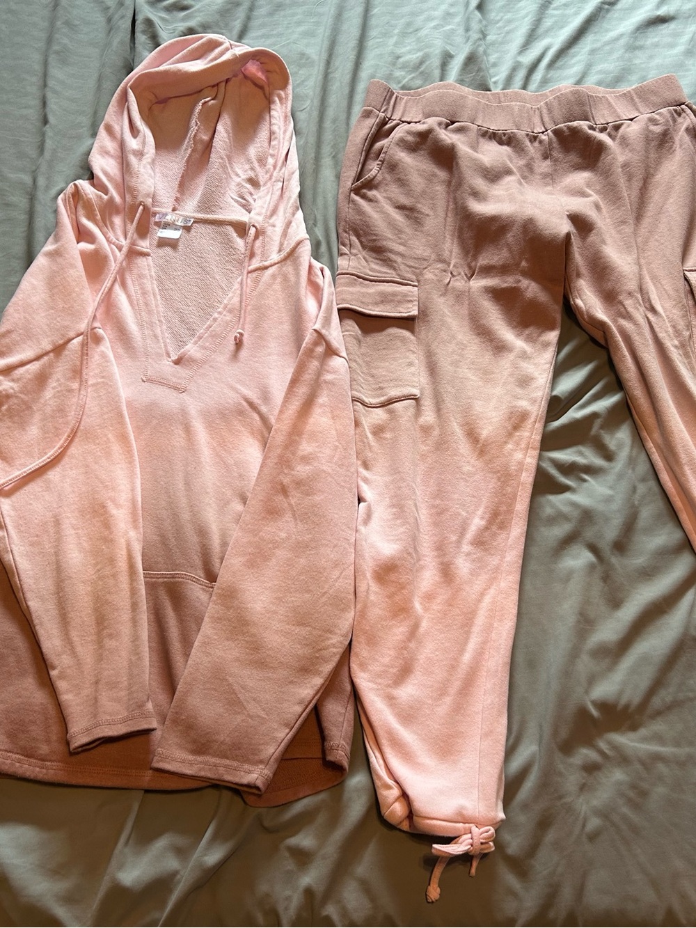 VENUS Dusty Blush Pink Hoodie and Jogger Set